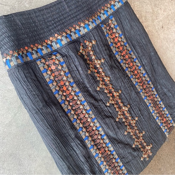 Etcetera skirt with embroidery, studs, and sequin detail - Picture 2 of 8